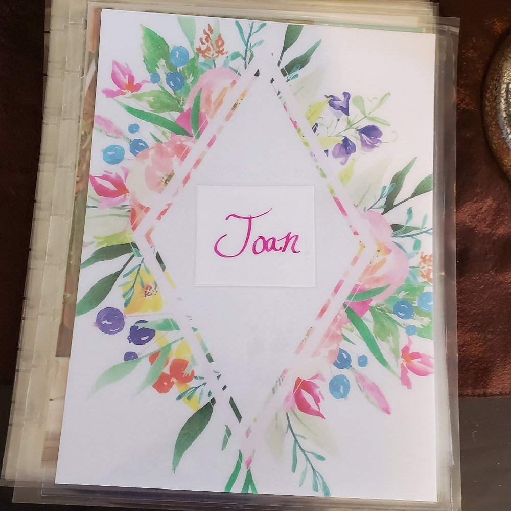 Handmade cover for your Classic size Disc Bound Planner Joan